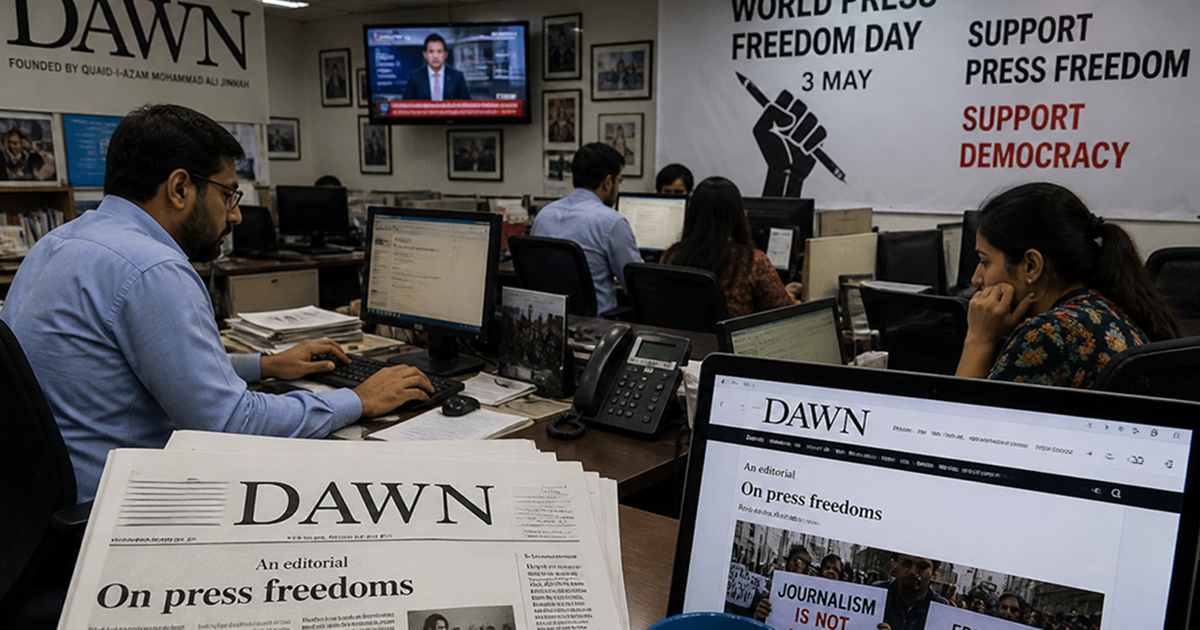 Dawn warns media crackdown threatens democracy Dawn warns media crackdown threatens democracy