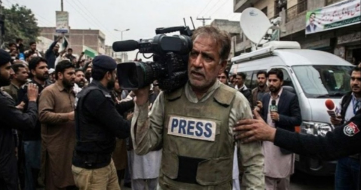Every frame at a cost: The safety crisis facing Pakistan's camerapersons Every frame at a cost: The safety crisis facing Pakistan's camerapersons