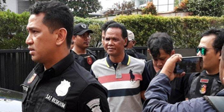 Journalists attacked by a gang leader in Indonesia
