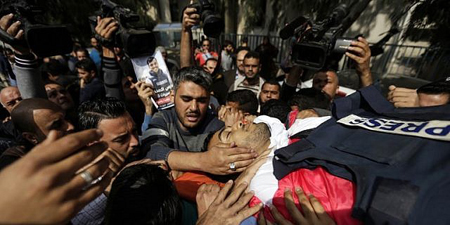 Palestinian journalist killed in Israel-Gaza protests